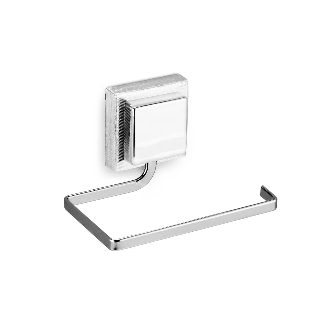 54985 -Porta rollo cromo -de pegar (3M)