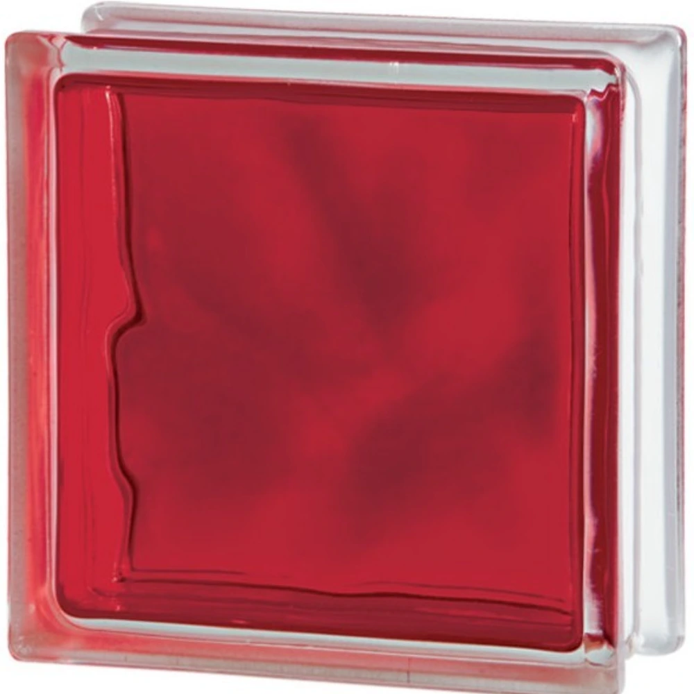Ladrillo de Vidrio Rojo