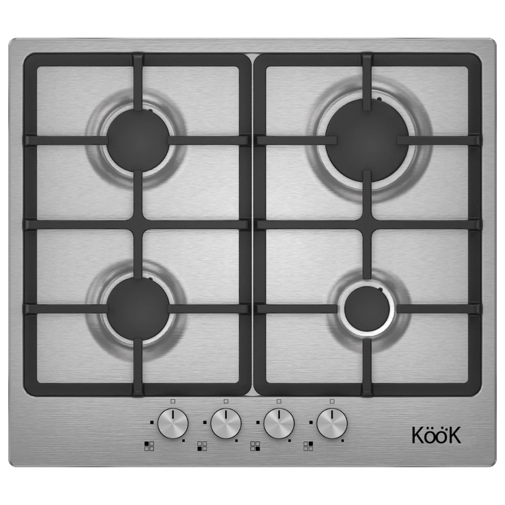 Anafe Inox KOOK 4 quemadores
