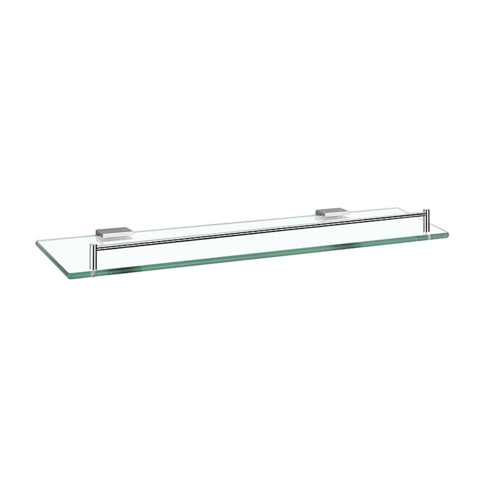 Repisa de vidrio Touch cromo