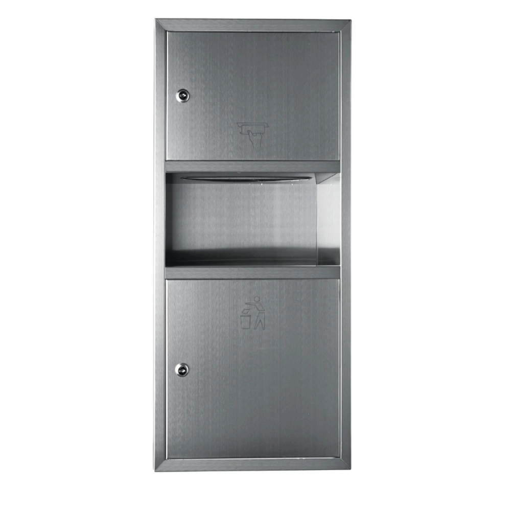 Dispensador de papel c/cesto 75 cm exterior Hotellerie