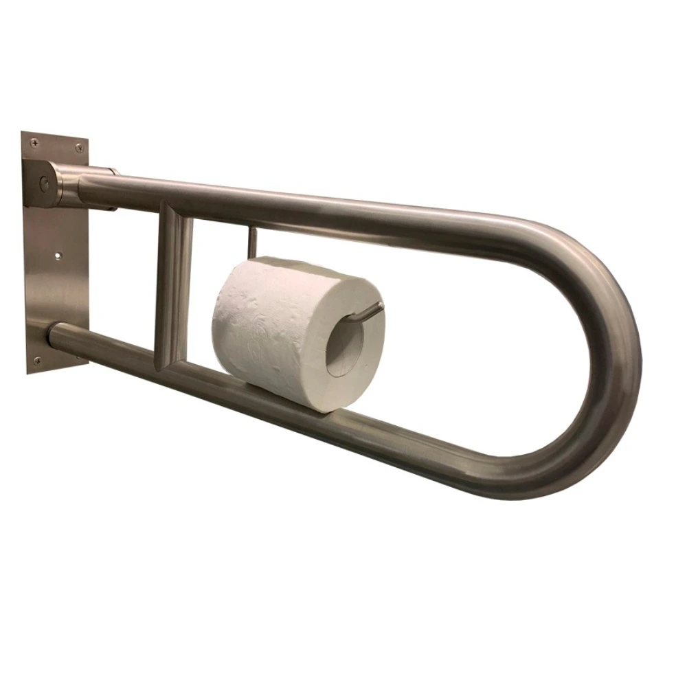 Asa Retraible de Acero Inox 60 cm con portarollo  Access