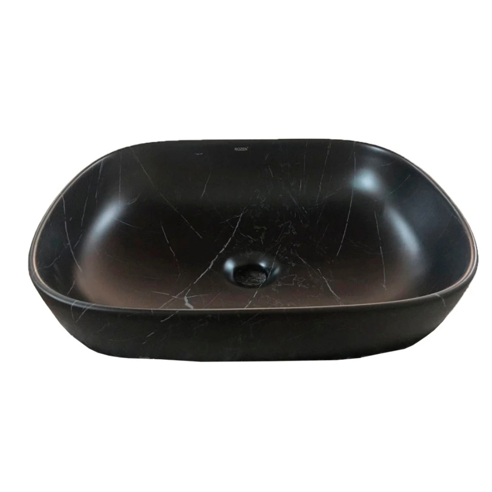 Bacha Semi Oval Nero Marquina