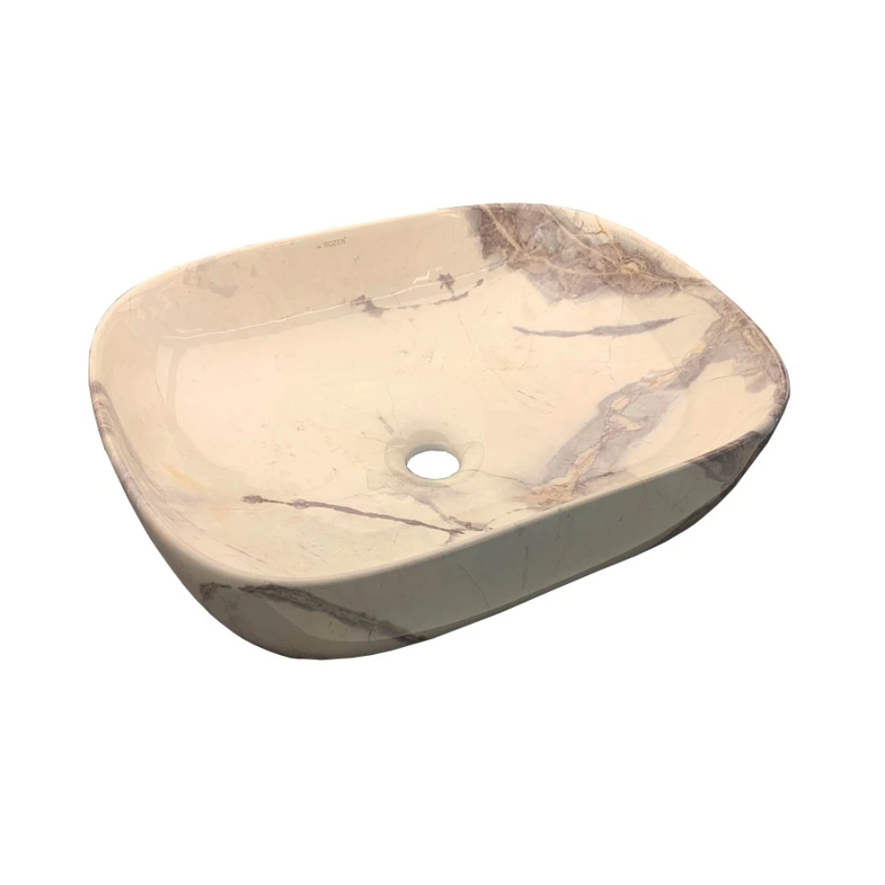 Bacha Semi Oval Calacata
