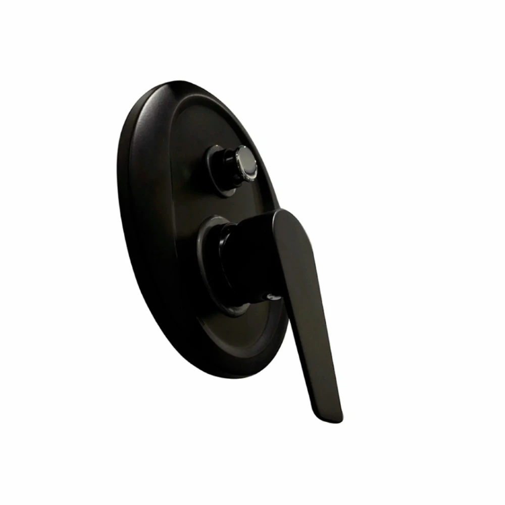 Ducha de embutir SPRINT negro mate