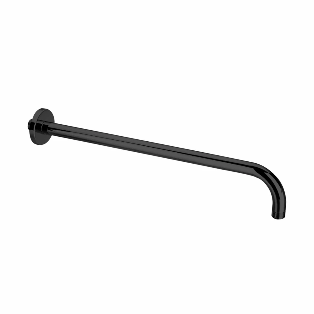 Brazo de ducha 40cm negro mate