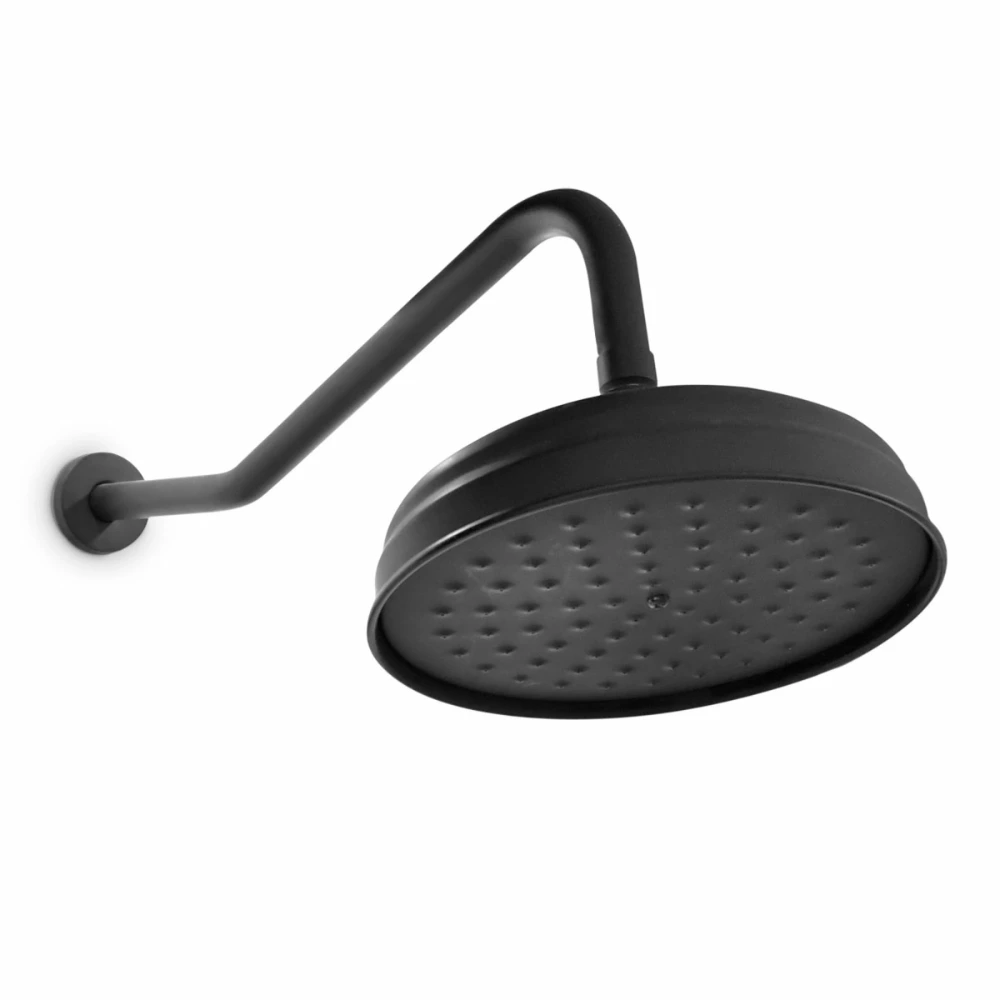 Roseta 40cm c/brazo POZZUOLI negro