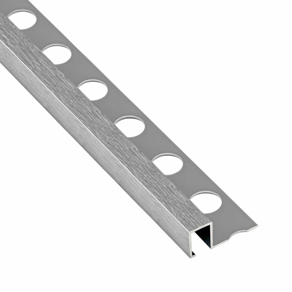 Perfil Aluminio 12X10 2.60 Mts Plata Alumacer