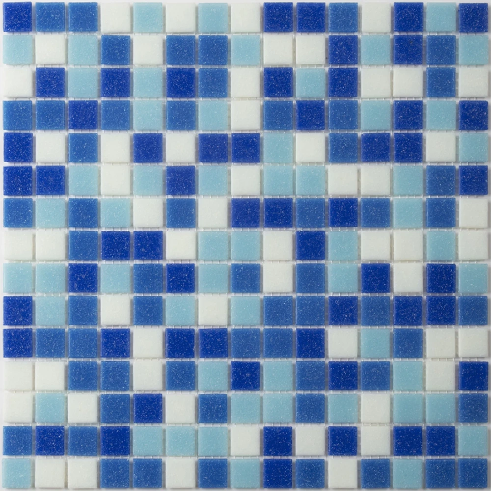 Pastilla para piscina mix azul chip (2×2)