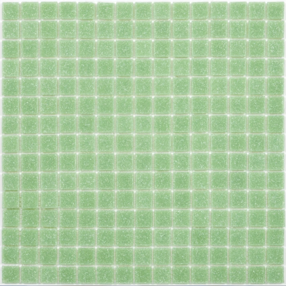Pastilla para piscina verde agua chip (2×2)