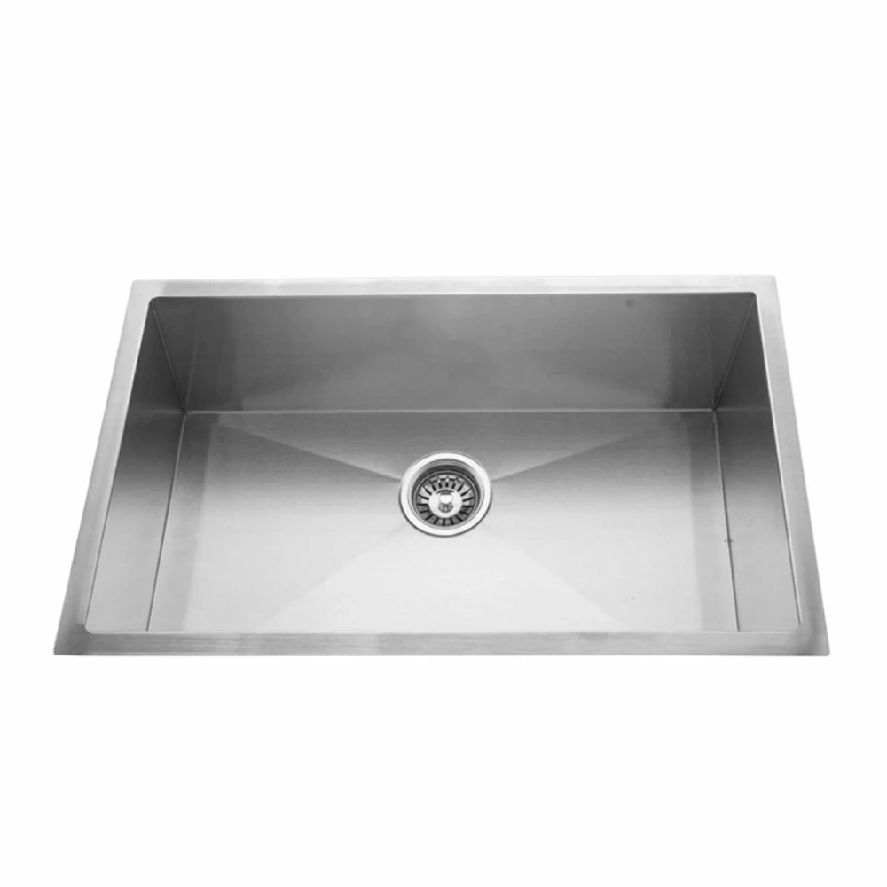 Pileta simple ac. inox. satin (embutir) -76.2×45.7x23cm