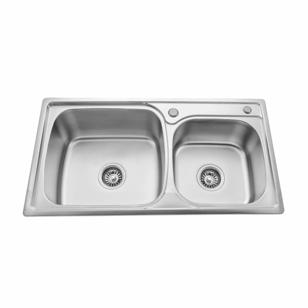 Pileta y media satin (sobreponer) -78x43x20cm