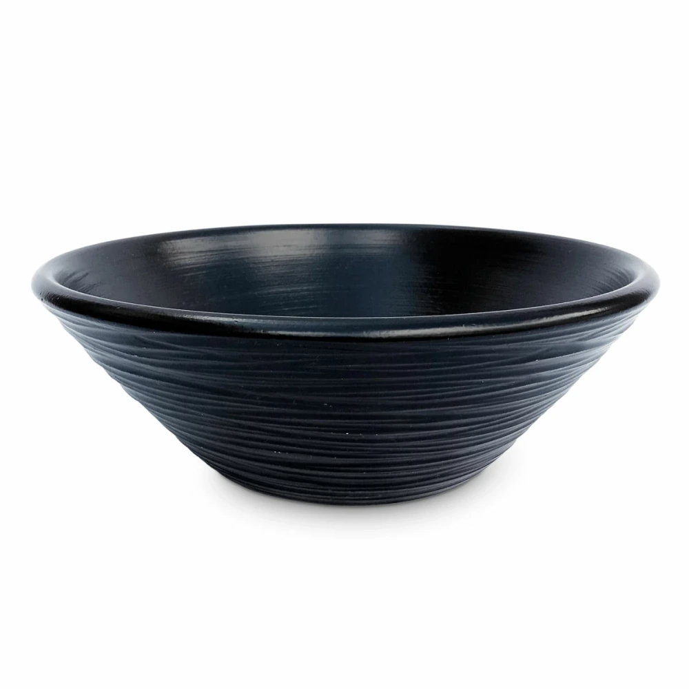 Bacha artesanal PIEDRA NEGRA -35cm