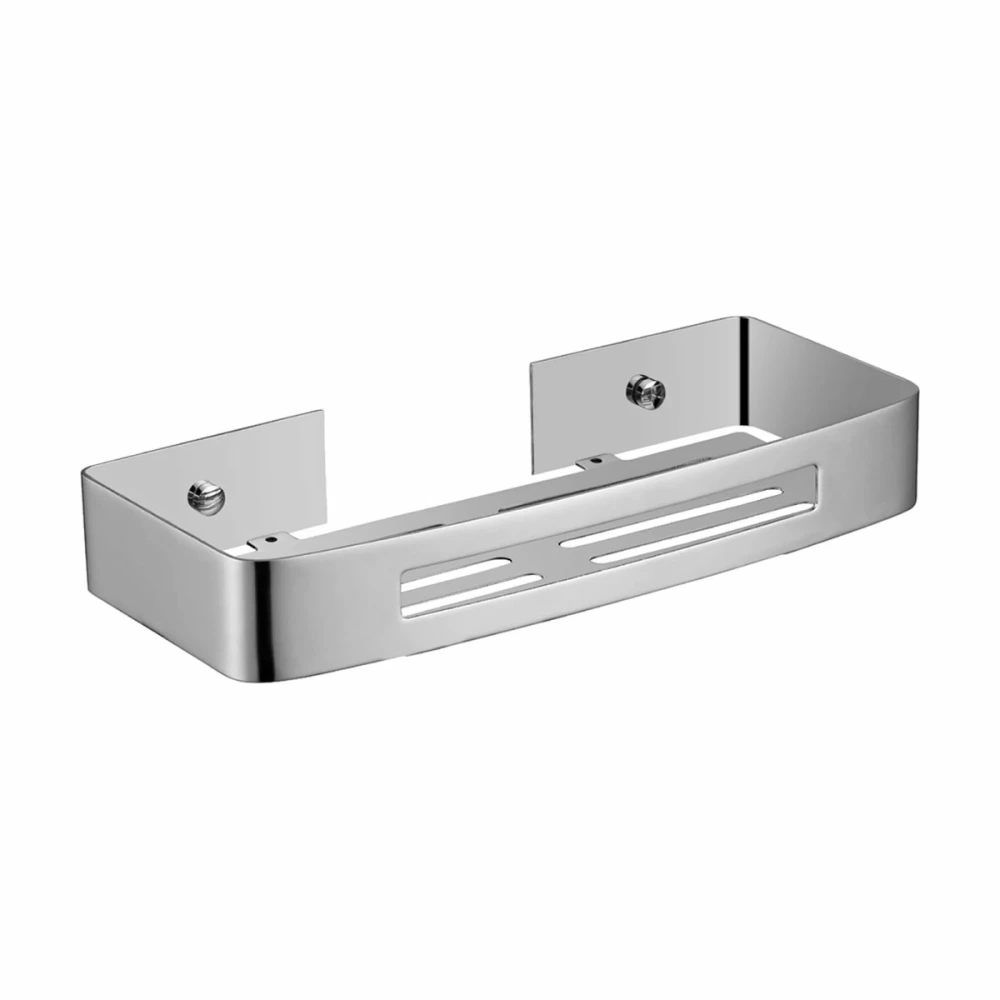 Repisa rectangular cromada