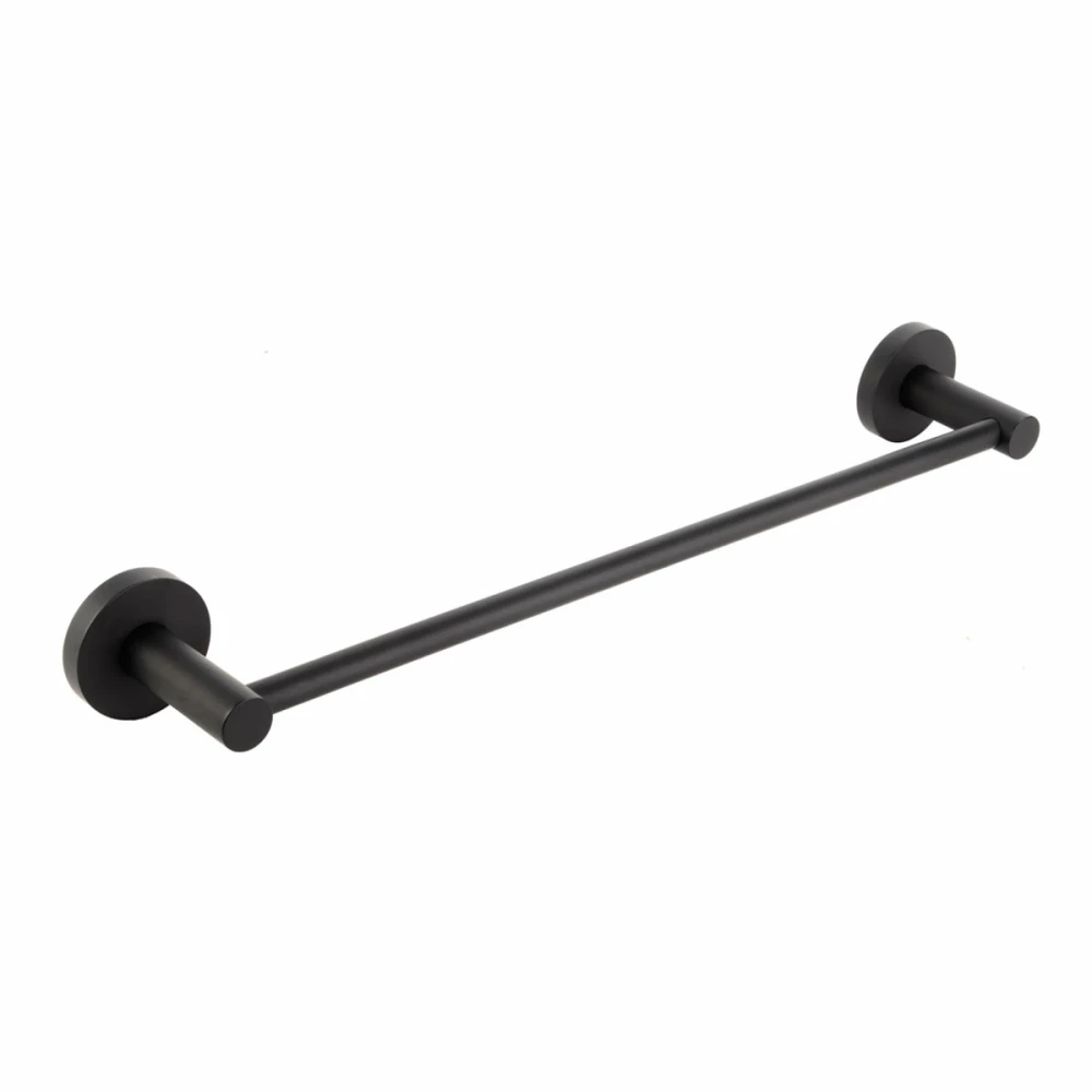Toallero barral MODENA negro mate -40cm