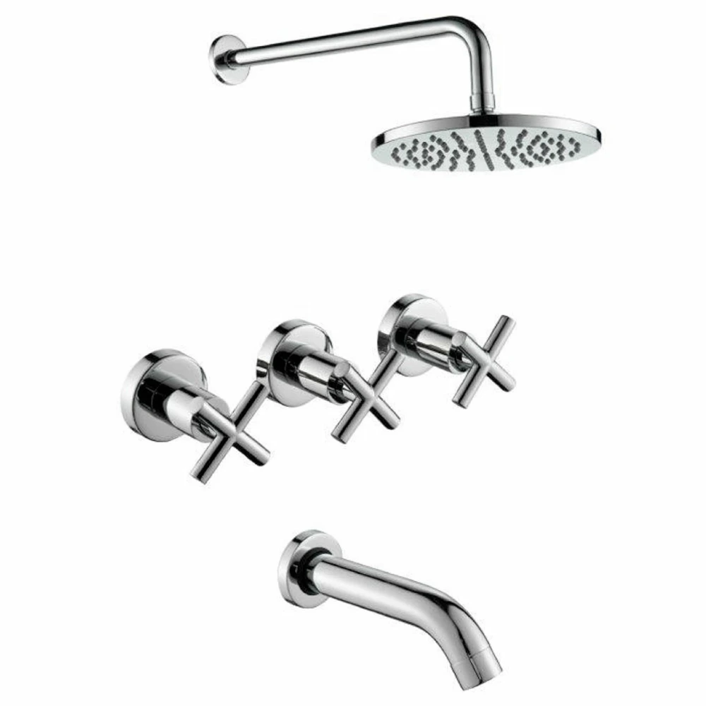 Baño/Ducha bimando VITERNO (incluye roseta)
