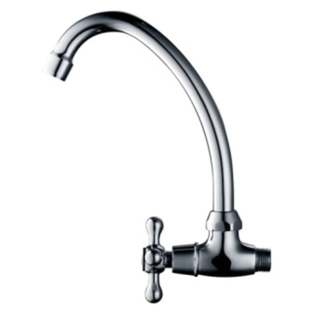 50137 -Grifo Unitario de pared Cruz Tradicional