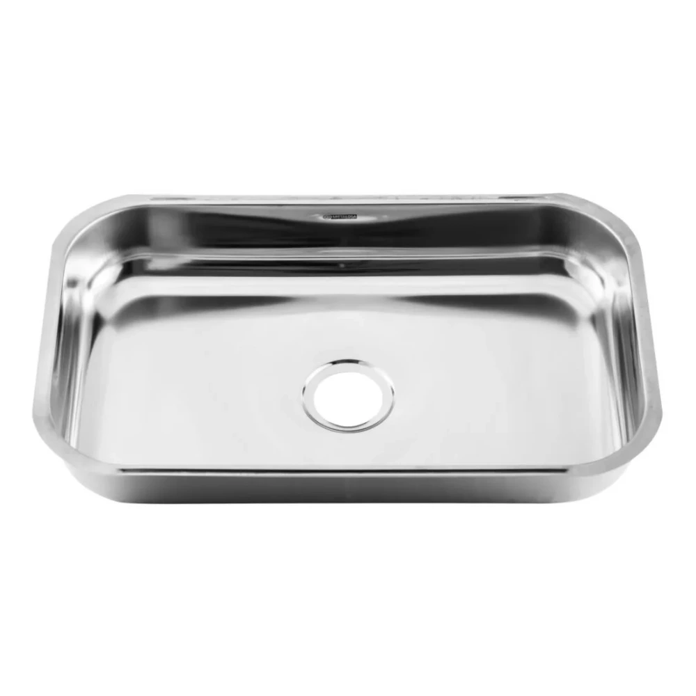 Pileta Simple Metalosa 47 X 31 X 14cm Acero Inox Satinada