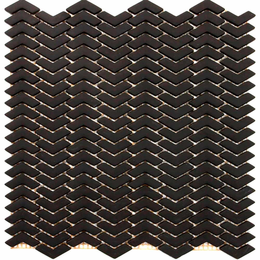 Mosaico de vidrio negro -E05109M