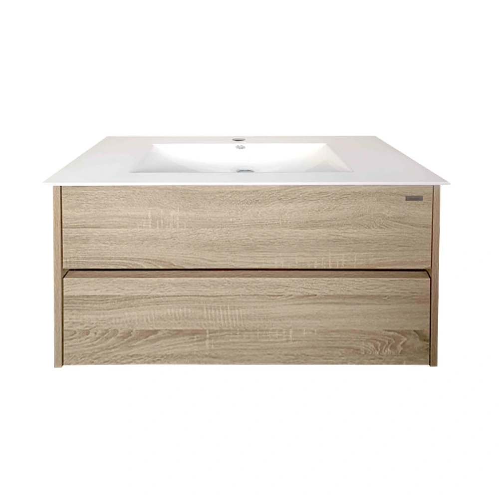 RGM-648/OAK -Mueble+Mesada 2 cajones 60x46x52cm