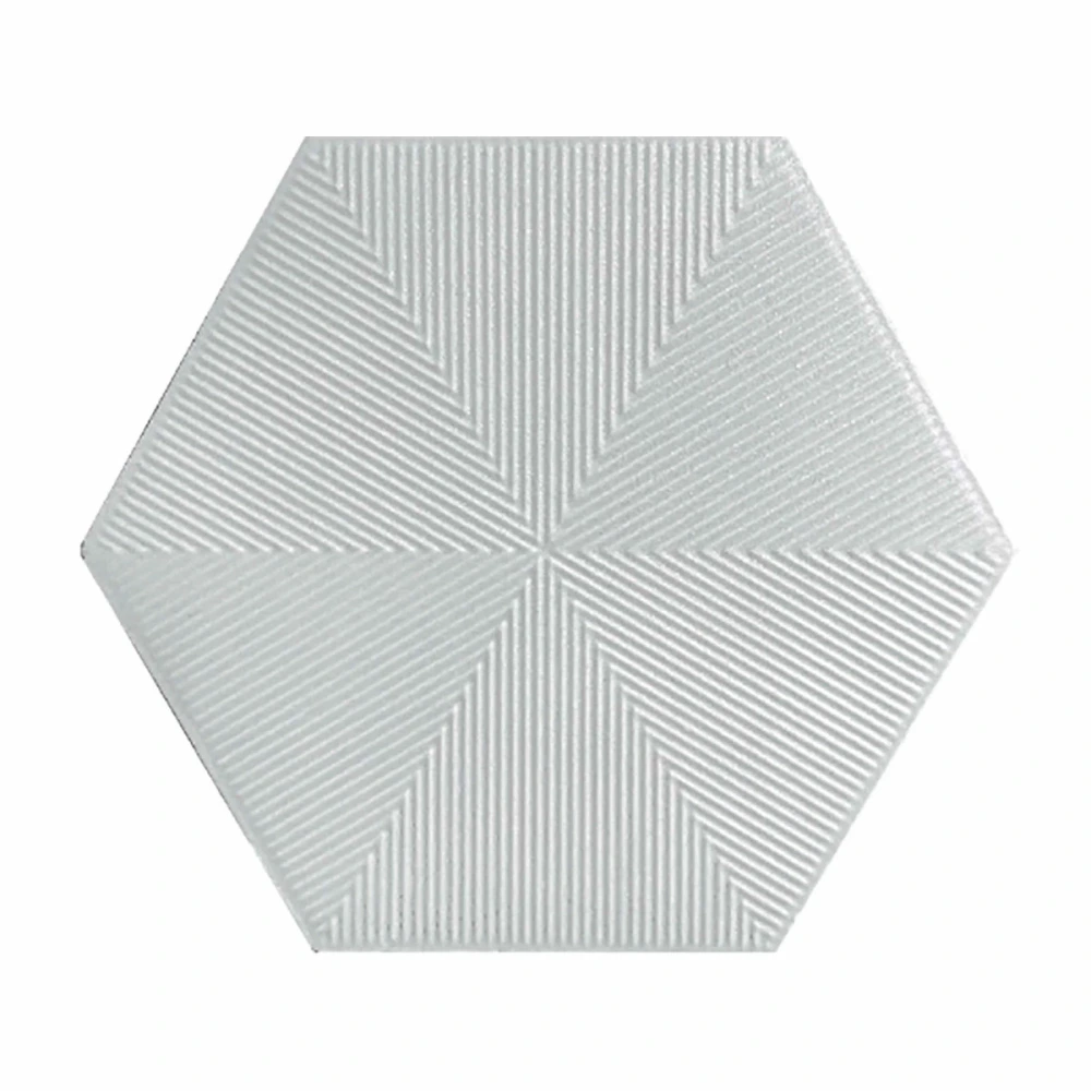Rev. Hexagonal Connect White (Efecto Brilante)