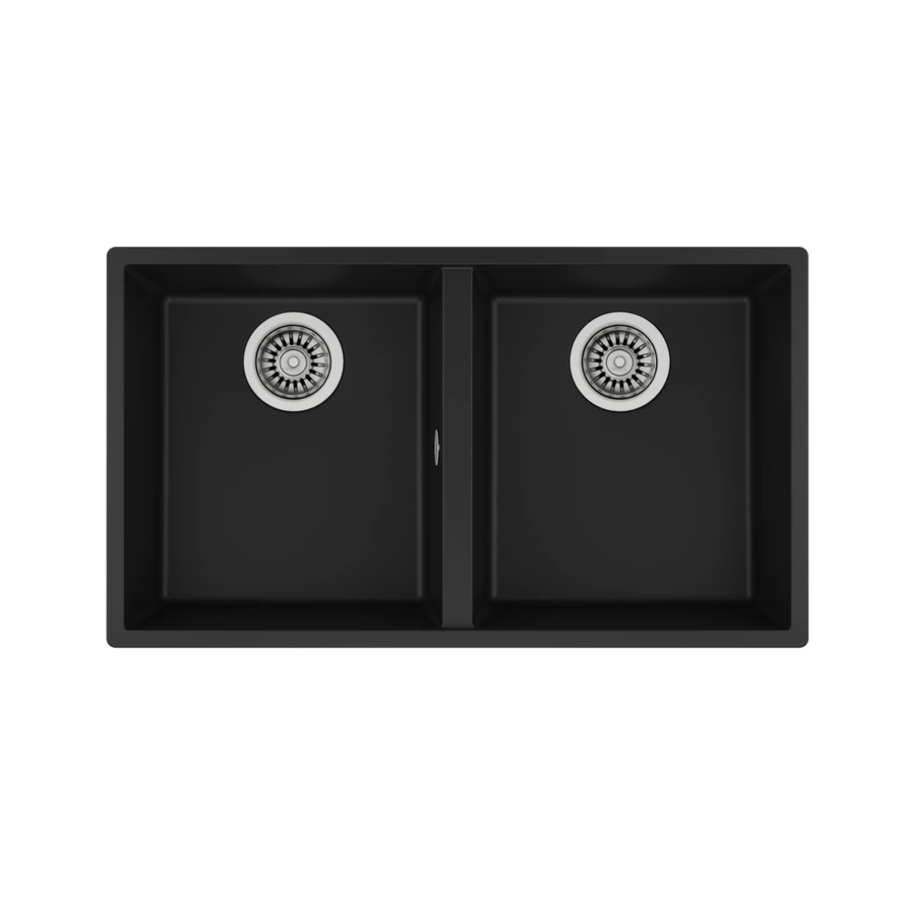 Lavaplatos SQUARE 2C-760 TG Granito Negro (BE) TEKA