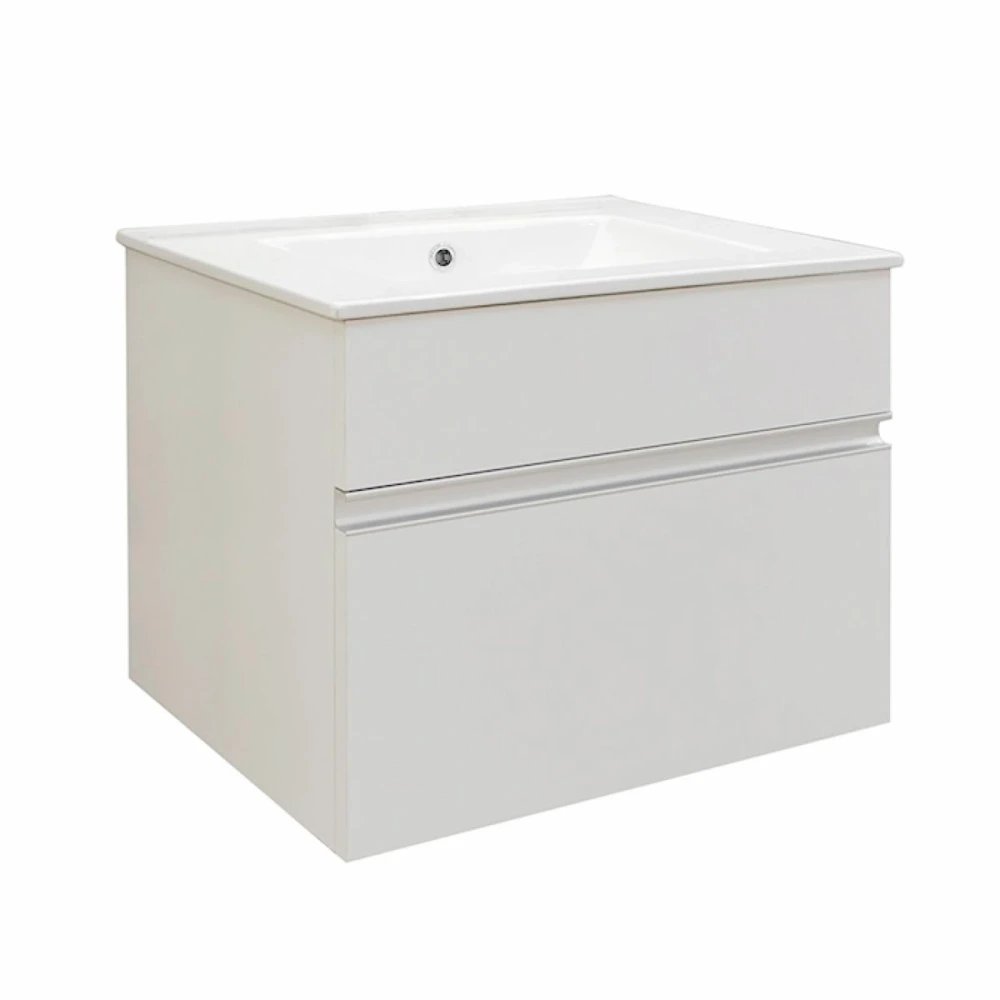 Mueble De Colgar Blanco c/ Cajon Y Bacha – 81 x 46 x 16.5