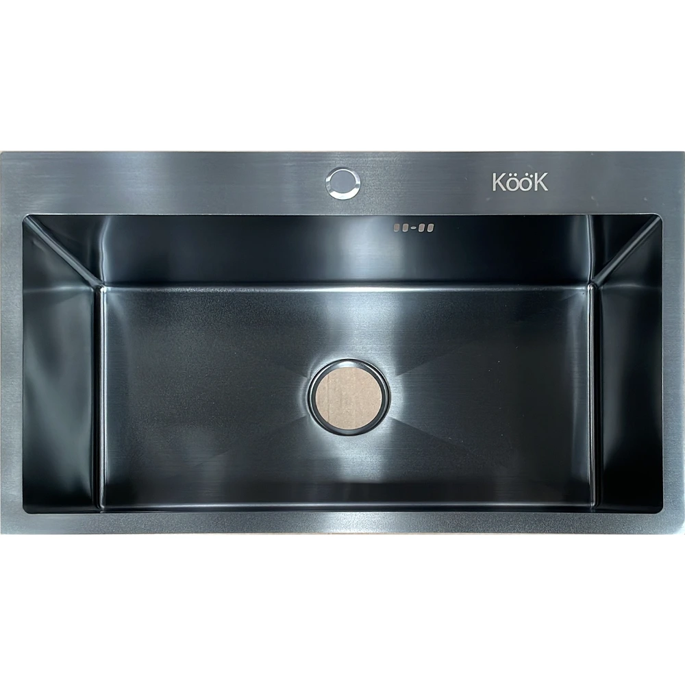 KOOK Simple Negra -75x45x22cm -7545SN SOBREPONER Y EMBUTIR