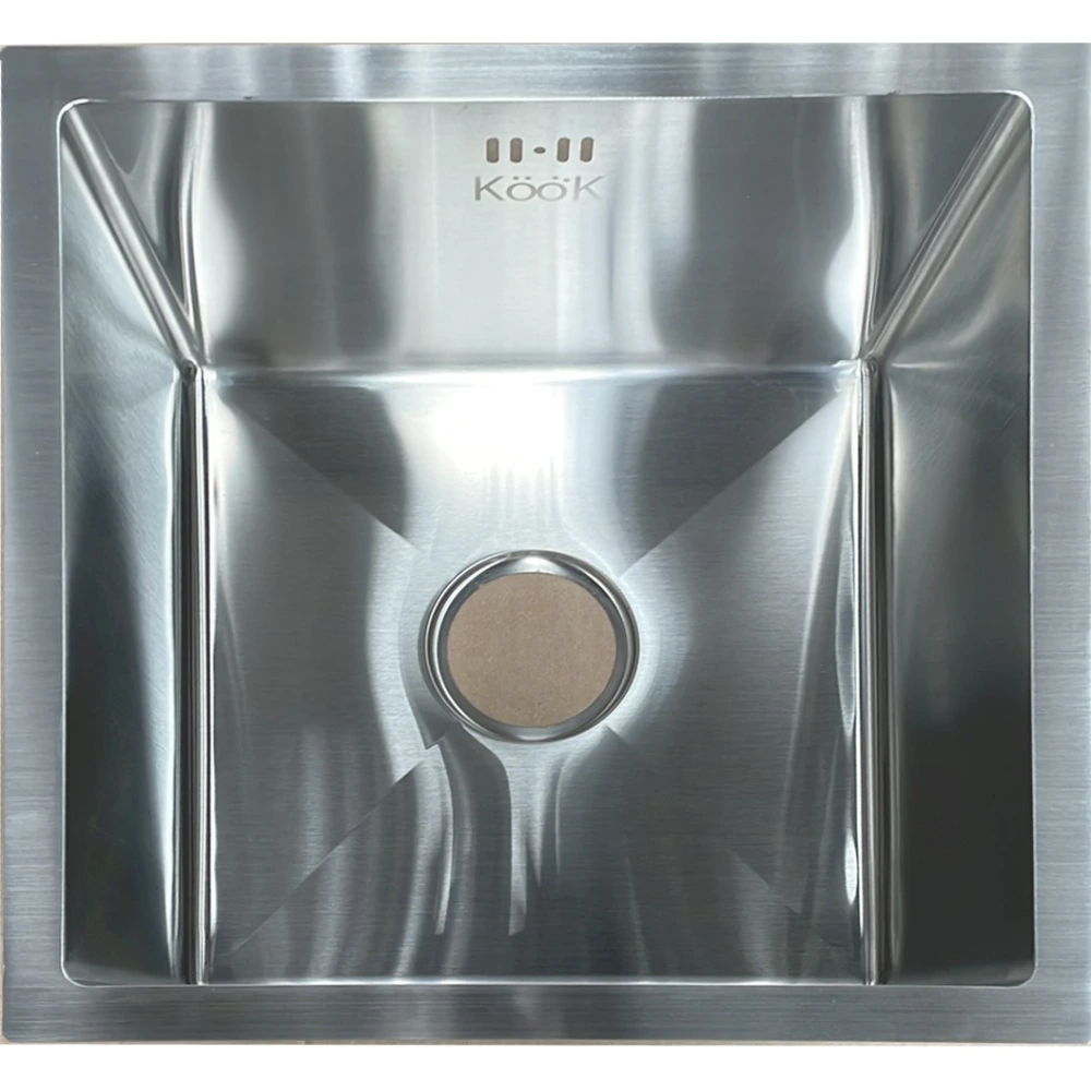 KOOK Simple Satin 44 x 44 x 22cm  de pegar por DEBAJO – 4444SI-2
