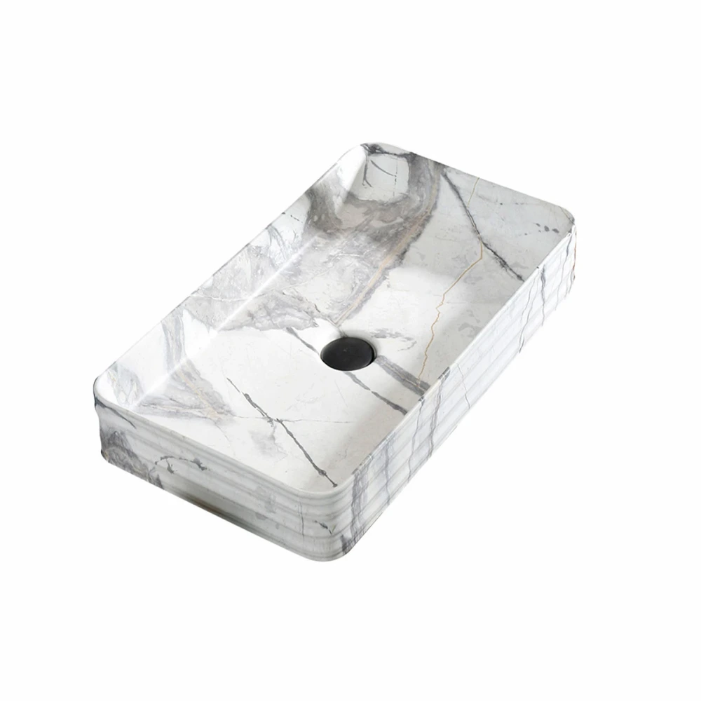 Bacha de apoyo rectangular ARRAYAN