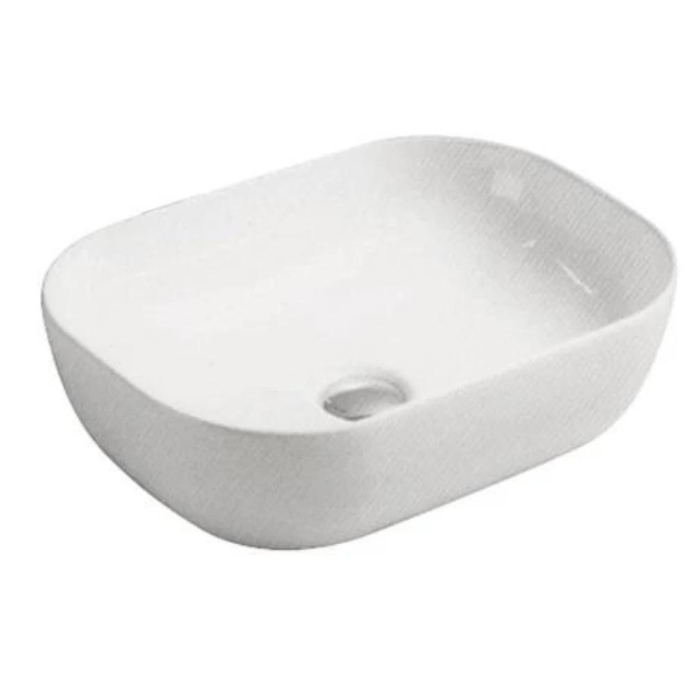 Bacha de apoyo ALAMO blanca -45.5x32x13.5cm