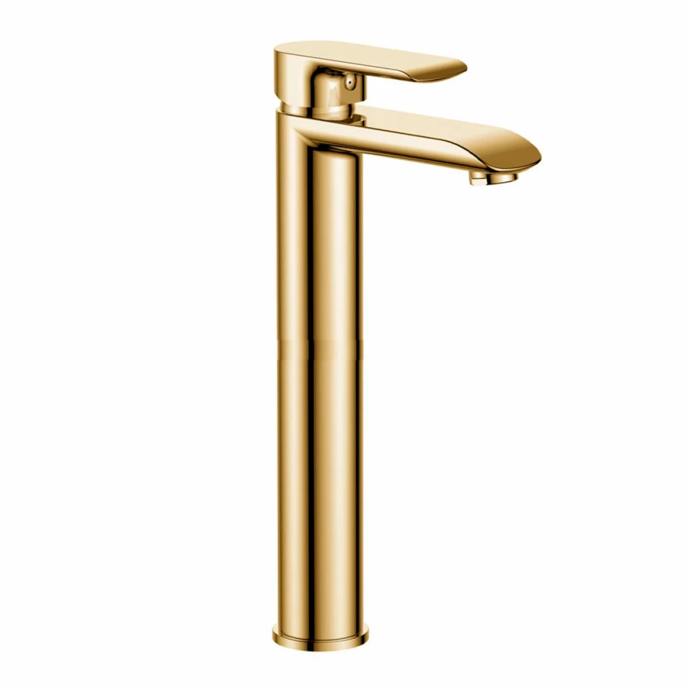 Lavatorio alto ALASSIO oro semi mate