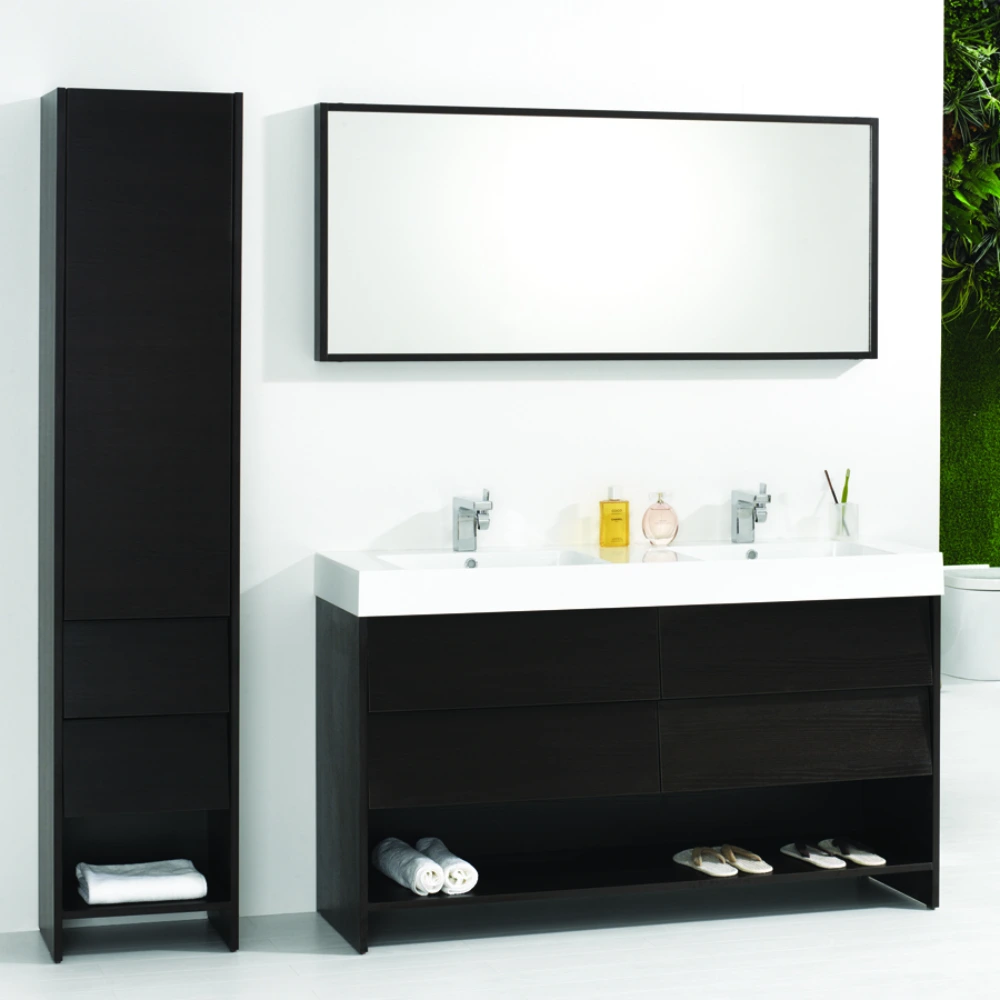 Mueble c/2 bachas 140cm
