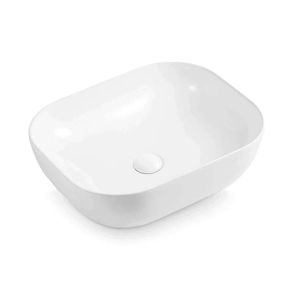 Bacha valvula popup s/desborde 49×39.5×15 blanco