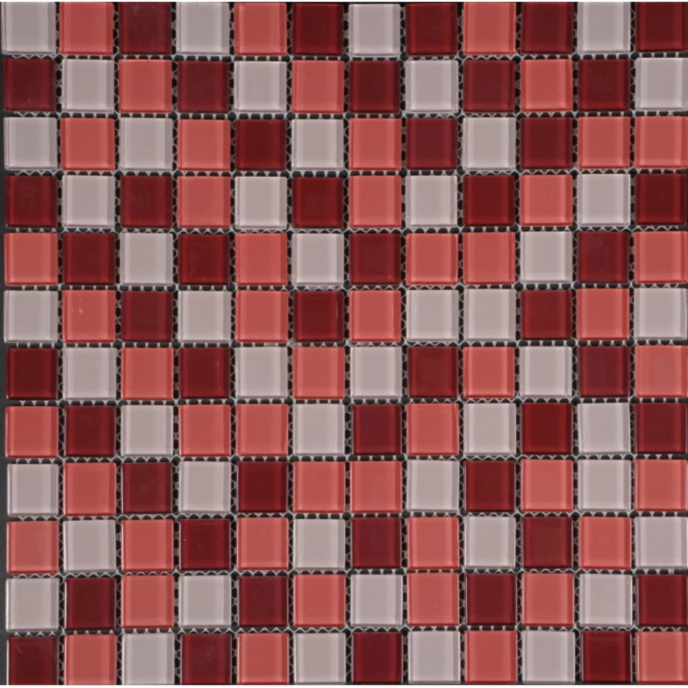 Mosaico vidrio tonos rosas -RG-0361604