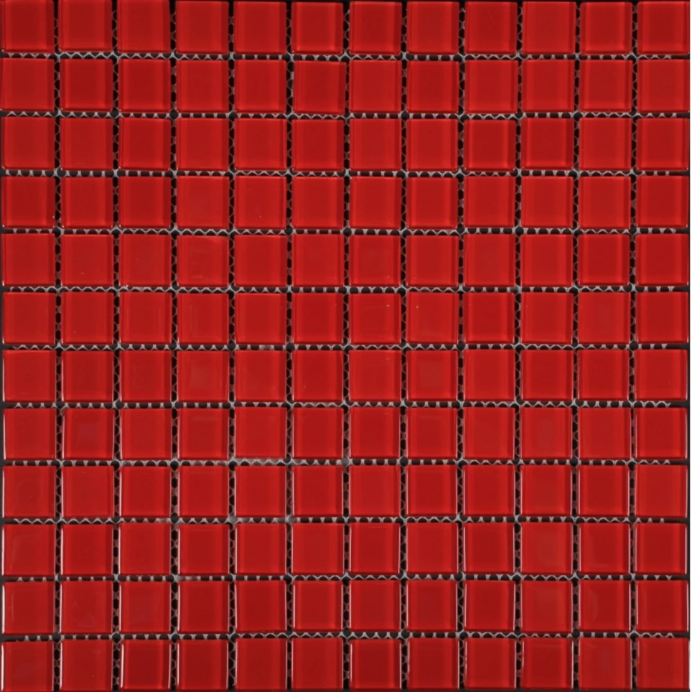 Mosaico vidrio rojo -RG-040