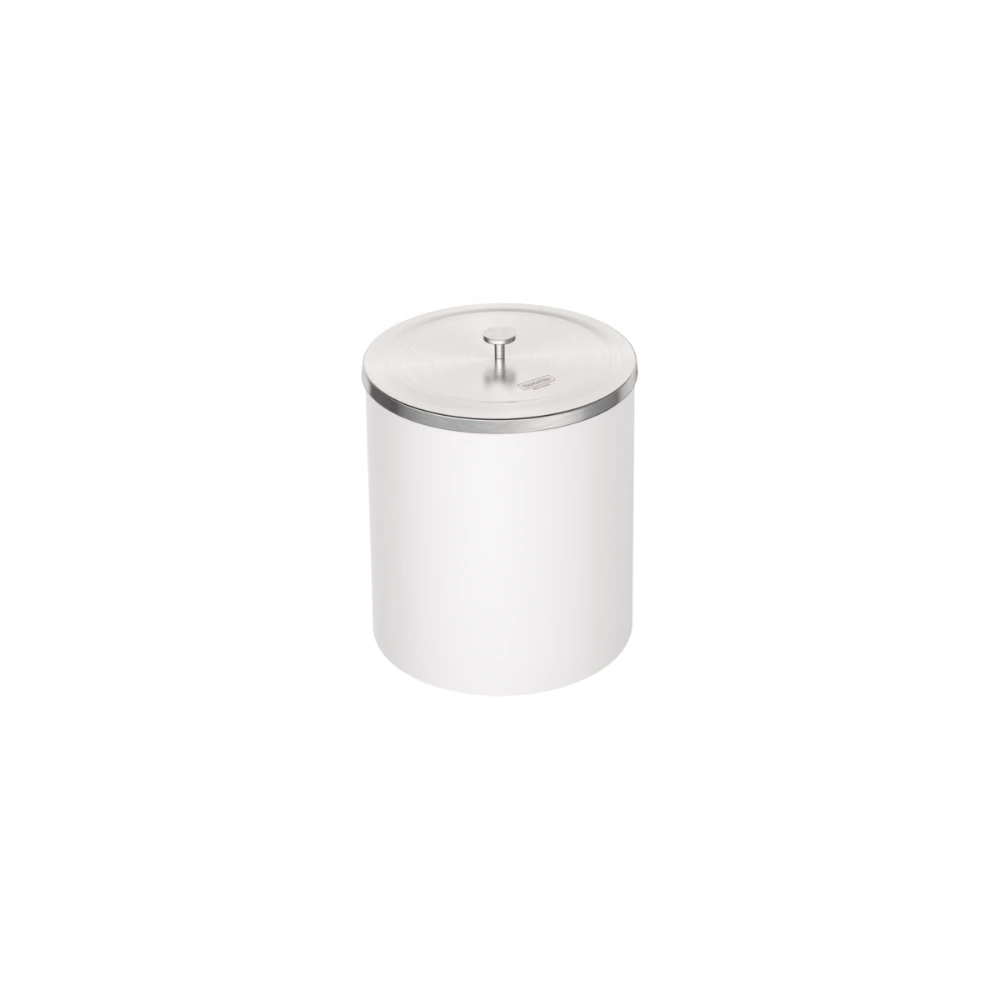 Basurero blanco Ac inox Tramontina -94540/027