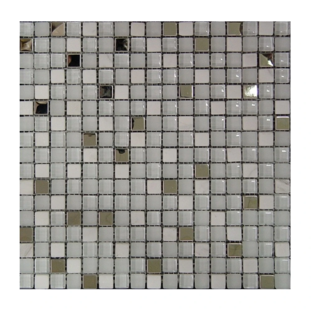 Mosaico marmol/acero -RG8151