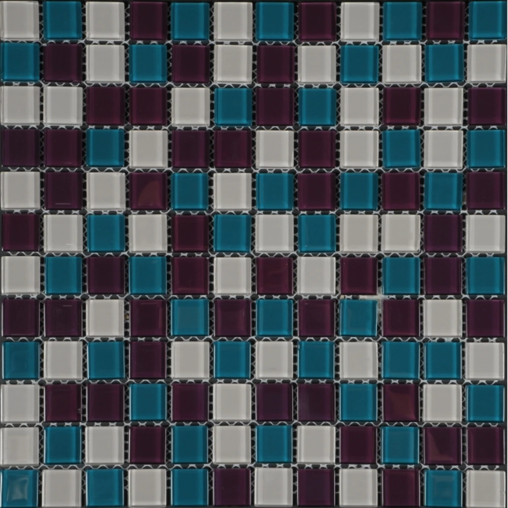 Mosaico vidrio verde/rosa -RG-429005
