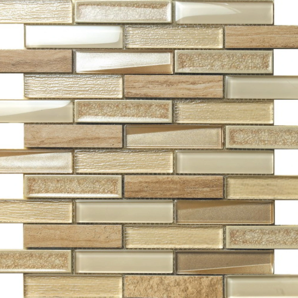 Mosaico vidrio beige -RG-GO8203