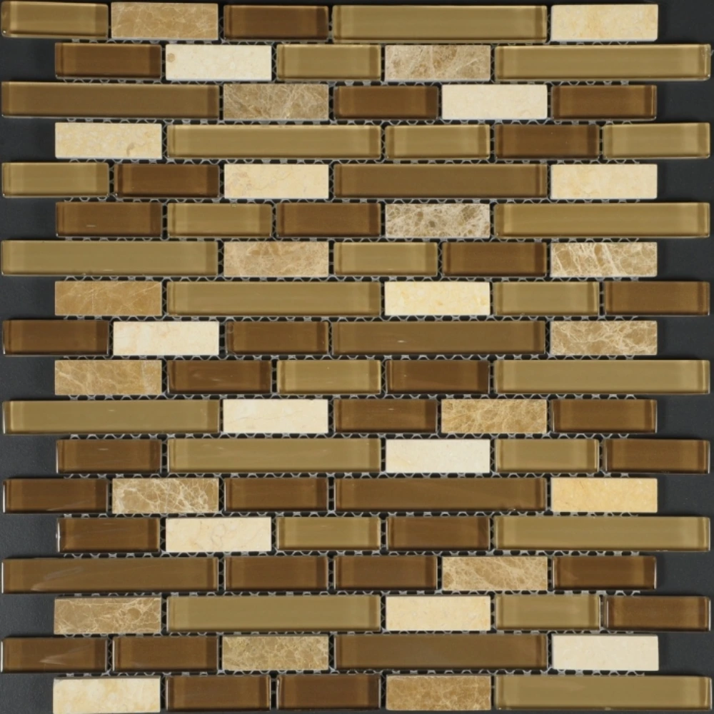 Mosaico marmol/vidrio -RG-182BG