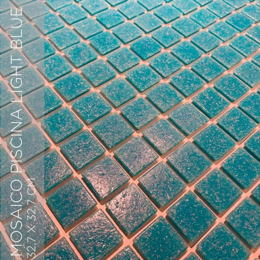 RG-PS03 – Mosaico Piscina Light Blue 32,7×32,7 (2×2)