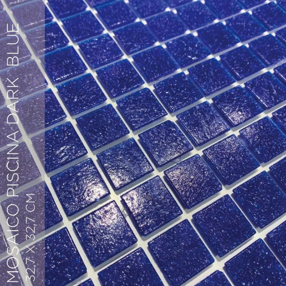 Mosaico Piscina Dark Blue 32,7×32,7 (2×2) -RG-PS07