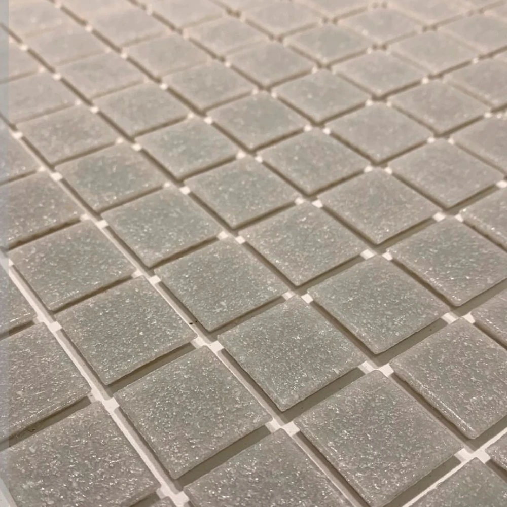 Mosaico Piscina Gris Claro 32,7×32,7 (2×2) -RG-PS35