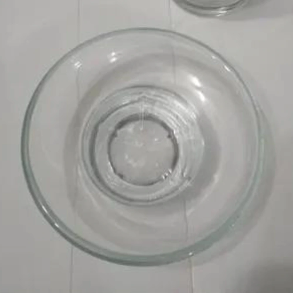 Plato De Vidrio Transparente Repuesto
