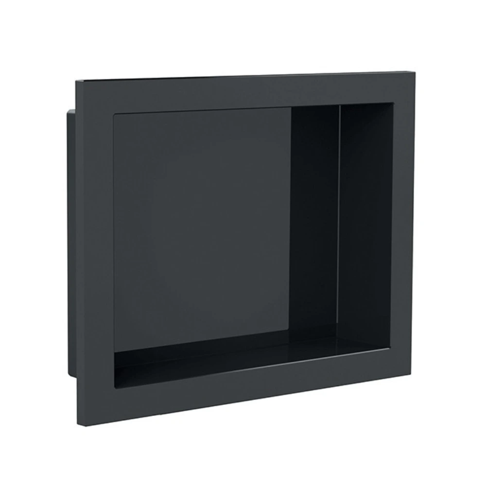 51314N -Nicho de pared para embutir Chico Negro 30 X 40
