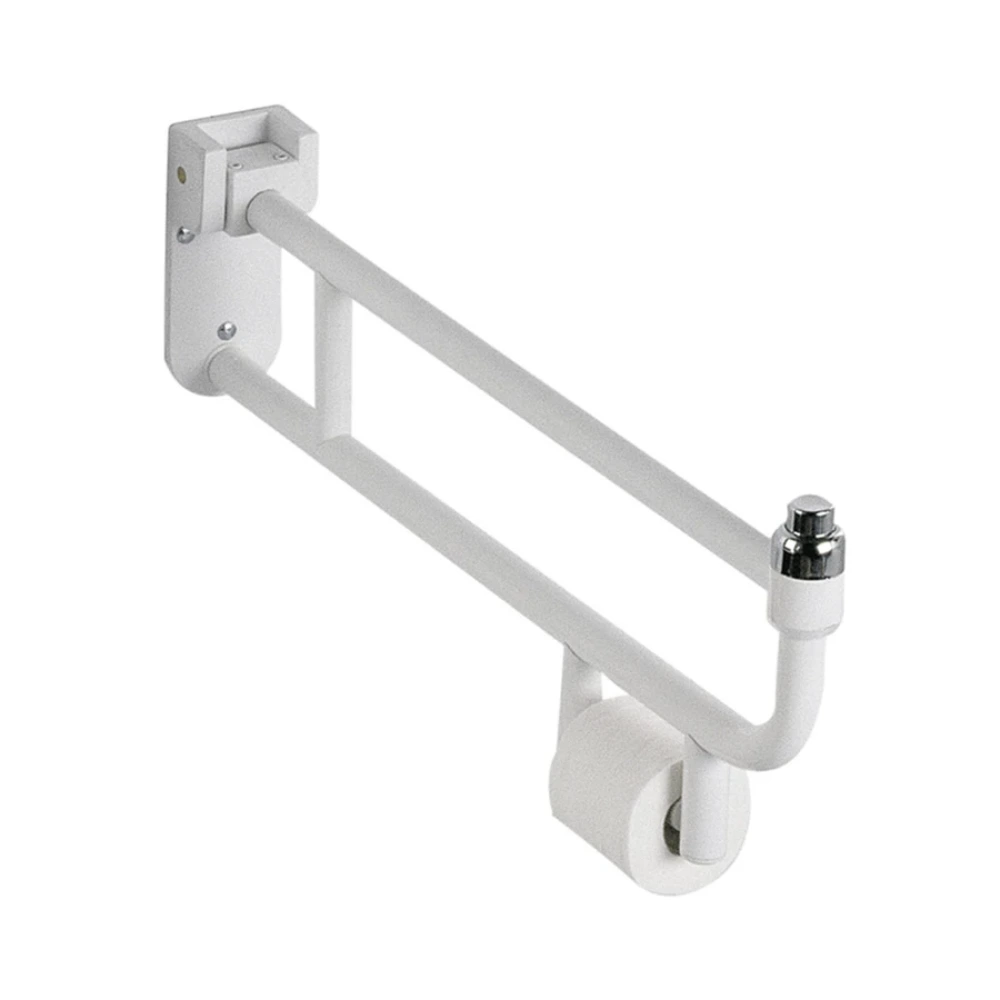 Barral Rebatible 80cm c/Portarrollo ESPACIO -FERRUM (Accesible)