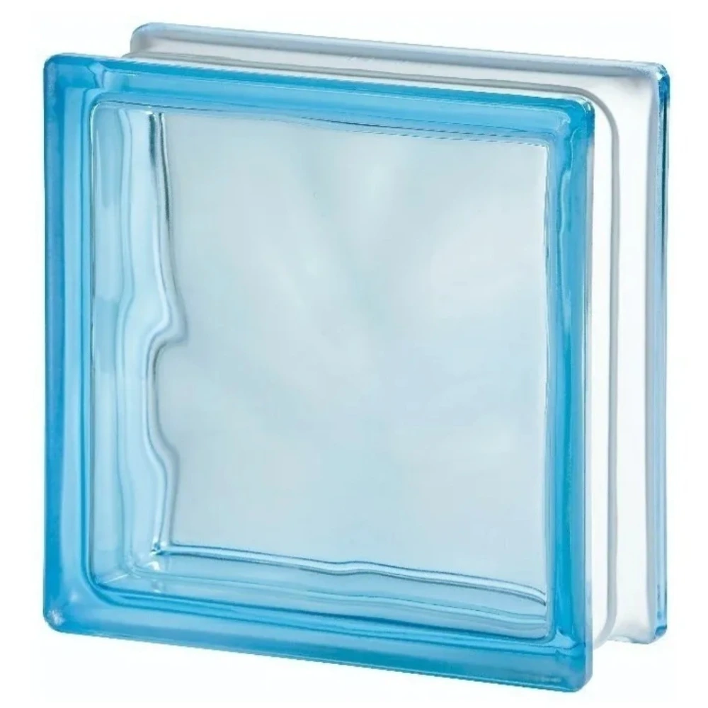 Ladrillo de Vidrio Azul