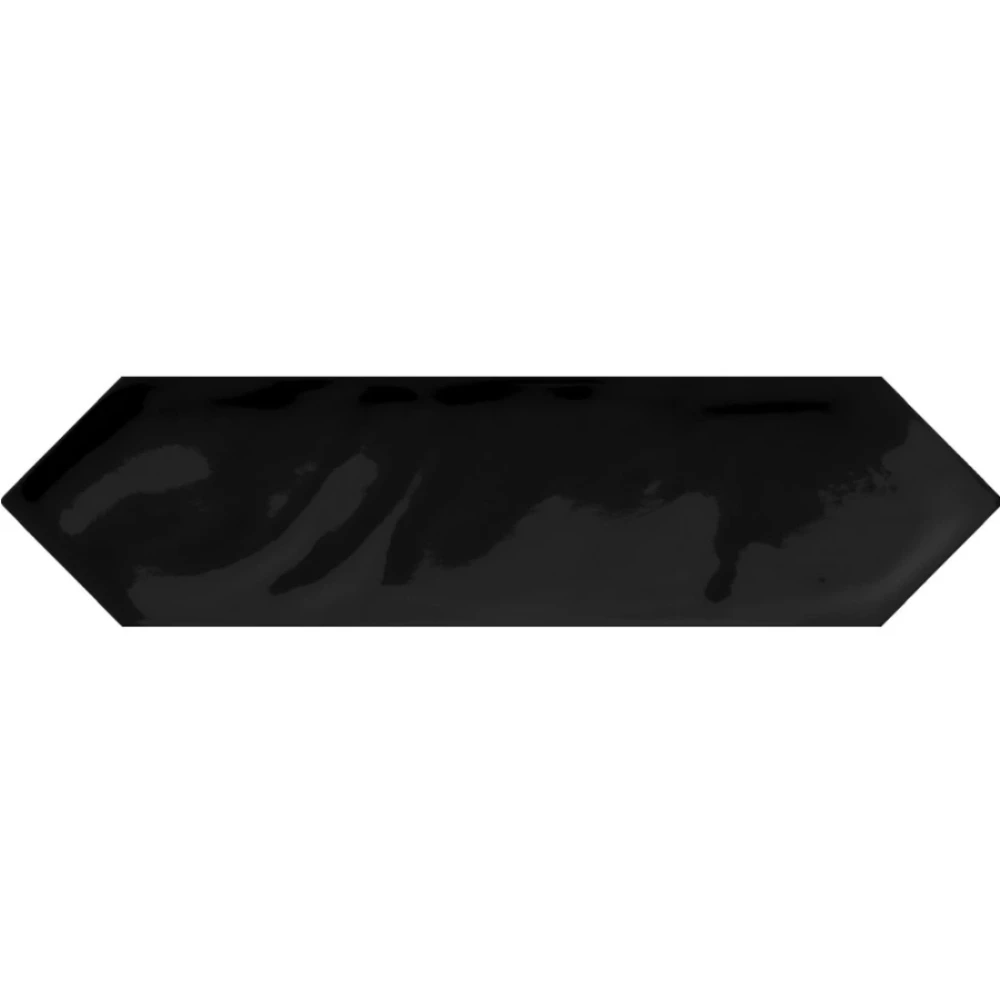 Porc. Monochrome Picket Black Brillo -CIF104