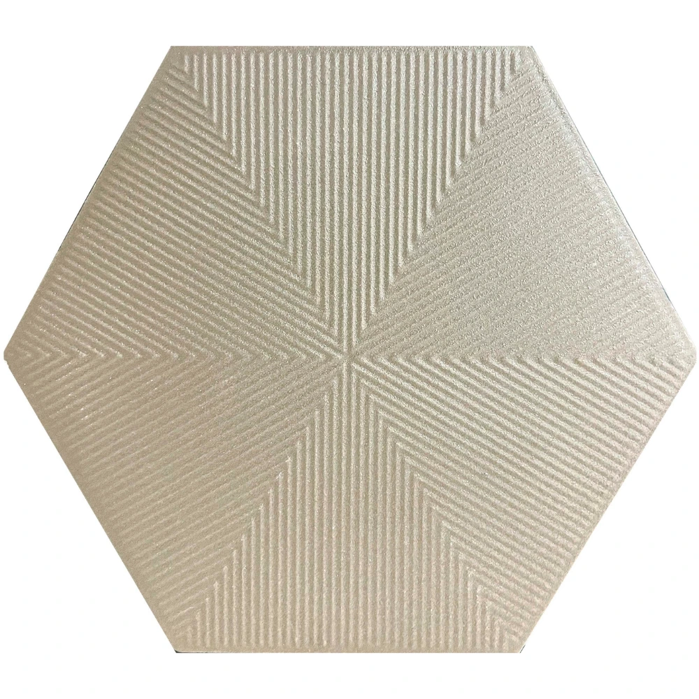 Rev. Hexagonal Connect Sand (Efecto Brilante)